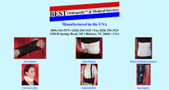Desktop Screenshot of best-ortho.com
